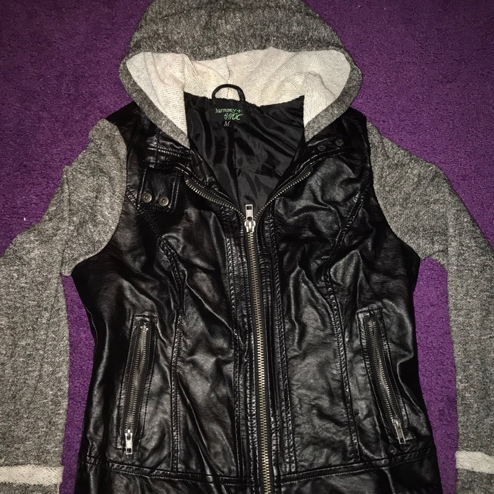 Leather jacket